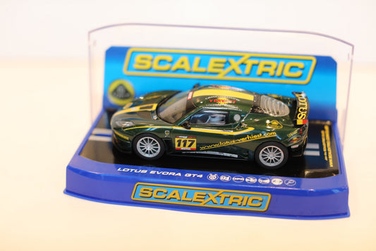 Scalextric Legends Team Lotus Evora GT4 no 177 Limited Edition C3506