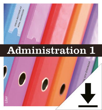 Administration 1 Lärarhandledning (nedladdningsbar)
