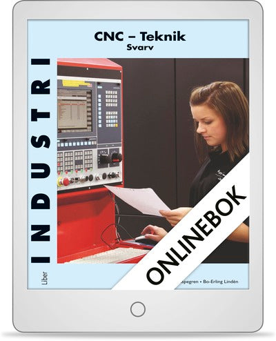 CNC-teknik Svarv Onlinebok (12 mån)