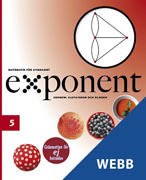Exponent 5, digitalt lärarmaterial, 12 mån (OBS! Endast för lärare)