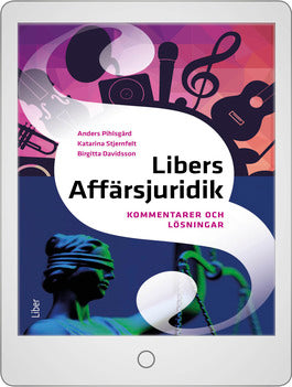 Libers Affärsjuridik Kommentarer och lösningar Onlinebok