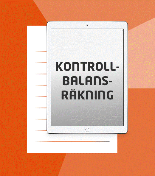 Kontrollbalansräkning – mall för kontrollbalansräkning i aktiebolag