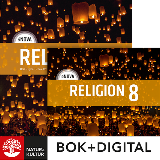 SOL NOVA Religion 8 Paket Bok+Digital