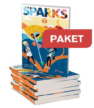 Sparks 7 Textbook 25 ex +Workbook 25 ex+ Lärarwebb (OBS! Endast för lärare)