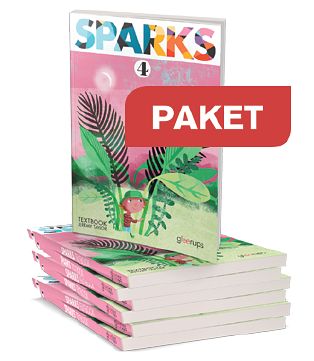 Sparks Year 4, Textbook + Workbook + dig lärarmtrl + elevt (OBS! Endast för lärare)