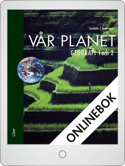 Vår planet 1 och 2 Onlinebok (12 mån)