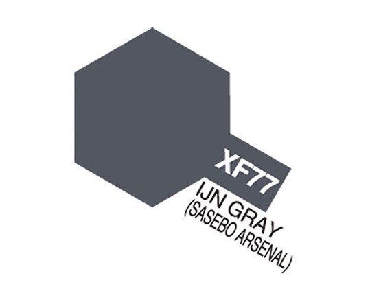 TAMIYA Akryl Mini XF-77 IJN Grå Sasebo 81777