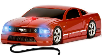 Datormus Mustang GT Röd USB med sladd