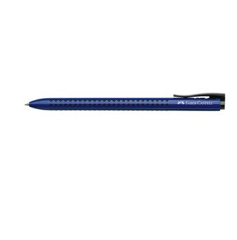 Faber-Castell 2-pack Kulpenna Grip 2022 blå blått bläck 2-pack