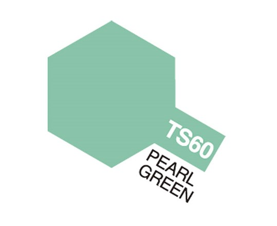 TS-60 Pearl Green 100ml spray färg, farve, väri