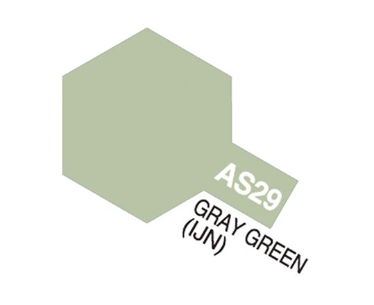 AS-29 Gray-Green - 100ml Spray färg, farve, väri