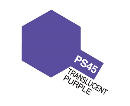 PS-45Translucent Purple 100ML SPRAY färg, farve, väri