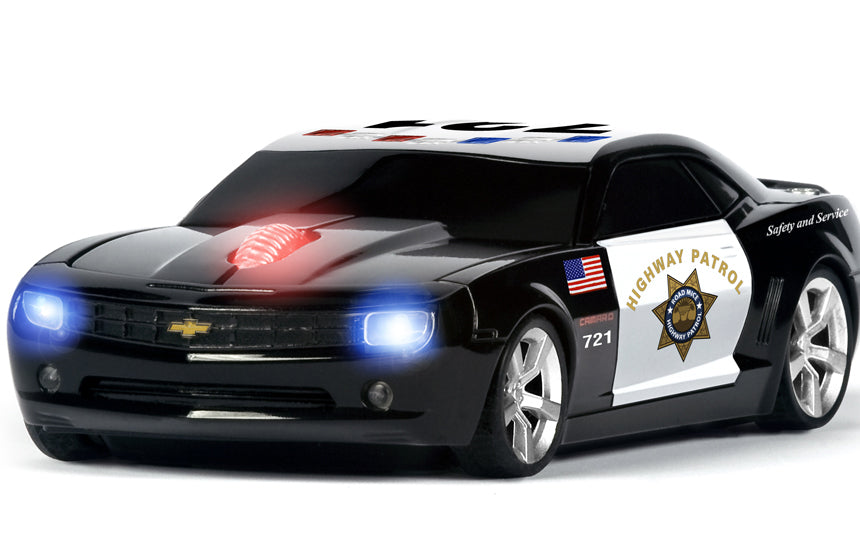 Trådlös datormus Chevrolet Camaro Highway Patrol Polis