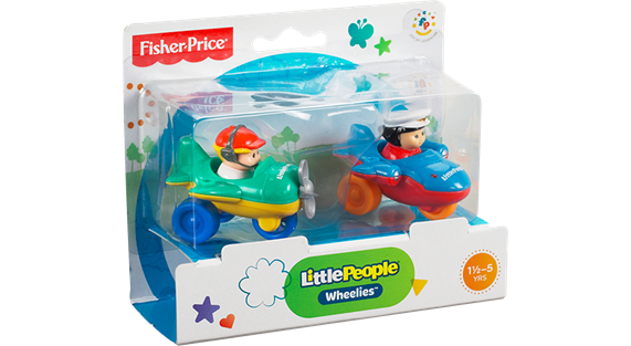 FISHER PRICE 2 PACK  LITTLE PEOPLE PLANES X7817