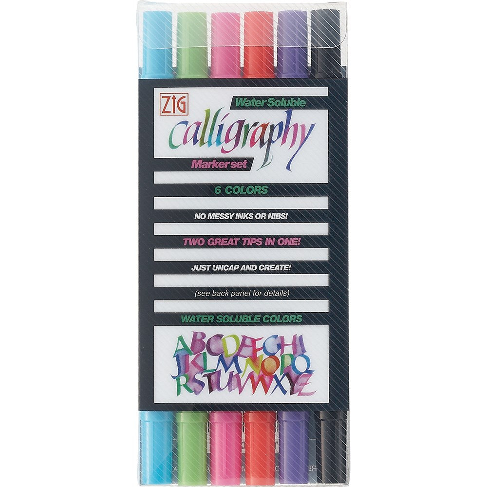 ZIG Calligraphy Kalligrafipennor II TC-3100 6-pack
