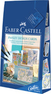 Faber-Castell Creative Studio Akvarell Kort, Komplett Pyssel set Paisley Design