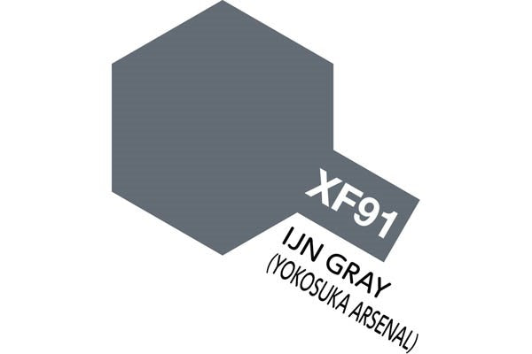 TAMIYA Akryl Mini XF-91 IJN Grå (Yokosuka Arsenal) 81791