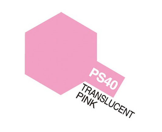 TAMIYA PS-40Translucent Rosa 86040