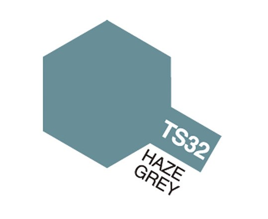 TAMIYA TS-32 Haze Grey 85032 färg, farve, väri