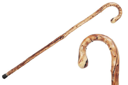 Käpp lyx modell One-Piece Broom Wood Cane Spatsererstok, Kävelykeppi