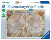 Ravensburger Pussel världskarta 1500 bitar