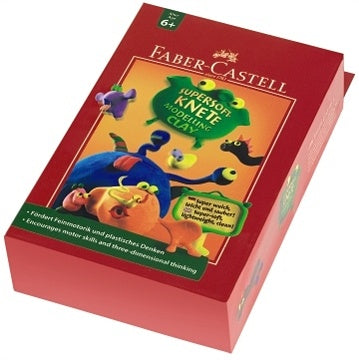 Super soft modellera Faber-Castell set med 5 färger