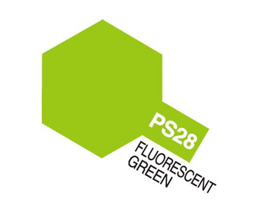 TAMIYA PS-28 Fluorescerande Grön 86028
