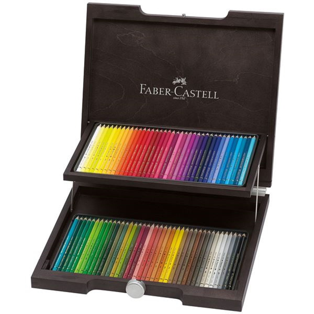 FABER-CASTELL 110072 Polychromos färgpenna, 72st i träetui